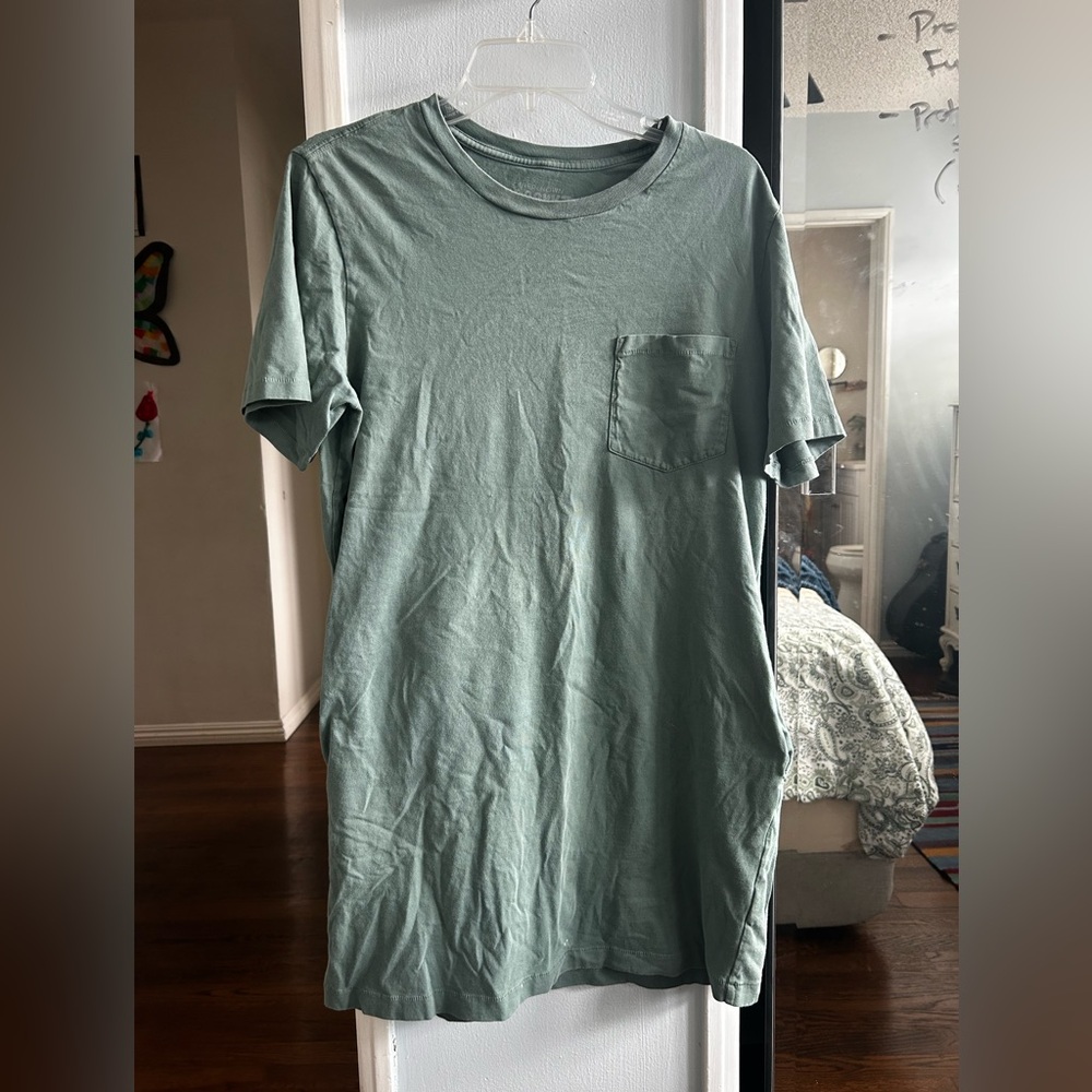 Outerknown Sage Short Sleeve T-shirt Dress